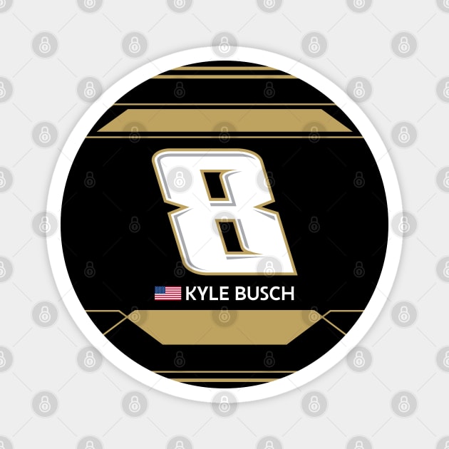 Kyle Busch #8 2023 NASCAR Design Magnet by AR Designs 